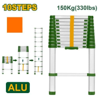 Лестница телескопическая 10 ступеней 3,2 м JDLD5H10 Jadever