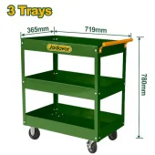 Тележка инструментальная 719*365*663 мм JDCS1A13 Jadever