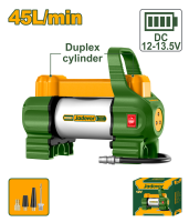 Автомобильный воздушный компрессор 45L/min 12V 18A 8,27BAR JDAAC562 Jadever