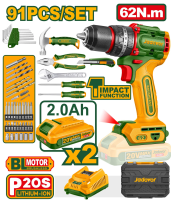 Набор инструментов из 91 предмета JDDT4B91 Jadever