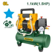 Компрессор воздушный 6L 220-240V 1100W 1,1KW (1,5HP) 2850rpm 8bar JDAP1A06 Jadever