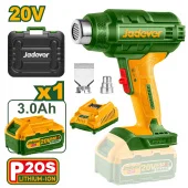 Строительный фен беспроводнойна аккумуляторе 20V 300/550'C 100/200L/min JDKH1B01 Jadever