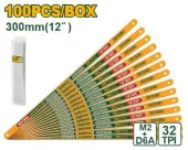 Полотно биметаллическое для ножовки по металлу 300 мм 32T JDHB2H32 Jadever