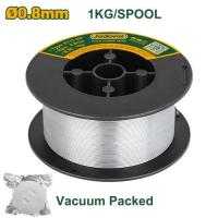 Sârmă de sudură cu miez de flux 0,8 mm 1 kg JDSFC08012 Jadever