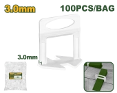 Клипсы для системы выравнивания плитки, толщина шва 3 мм, упаковка 100 шт JDXZ3001, Jadever