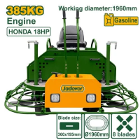 Бензиновая затирочная машина 385 кг Honda GX690 JDQMD1A36 Jadever