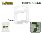 Клипсы для системы выравнивания плитки, толщина шва 1,5   мм, упаковка 100 шт JDXZ2015, Jadever