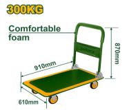 Cărucior cu platformă 300 kg JDWB1330 Jadever