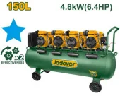 Компрессор воздушный 150L 220-240V 4*1200W 4,8KW (3,2HP) 2850rpm 8bar JDAP2R81 Jadever
