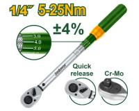 Cheie dinamometrică 1/4" 5-25Nm JDWQ5D02 Jadever
