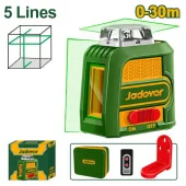 Самовыравнивающийся линейный лазер 0-30m 360° JDLE2M05 Jadever
