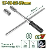 Крестообразный гаечный ключ 17-19-21-23 см JDTH6516 Jadever