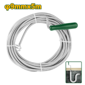 Тросс-змеевик для прочистки канализационных труб 5м/9мм; JDDD2305 Jadever