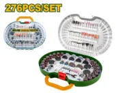 Набор аксессуаров для гравера 276шт JADEVER JDRR2761