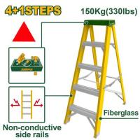 Scară pliantă cu o singură latură, cu 4+1 trepte JDLD0905 Jadever