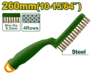 Щетка проволочная для металла 260 мм 4 ряда JDBH1103 Jadever