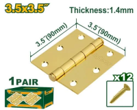 Balamale pereche 90*90*1.4 mm JDYD1535 Jadever