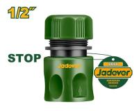 Jadever JDQC2E12 Conector furtun de grădină cu deconectare rapidă 1/2"