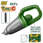 Беспроводной пылесос для авто 8V 0,45L зарядка через USB type-C JDLV0801 Jadever
