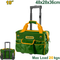 Жесткая сумка для инструментов на колесиках 48*28*36 см JDTGR102 Jadever