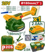 Плиточный вибратор на аккумуляторе 20V D180mm JDTVM1D185 Jadever