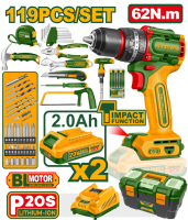 Набор инструментов из 119 предметов JDDT4B119 Jadever