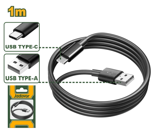 Кабель USB тип A на тип C 1 м JDUB1501 Jadever