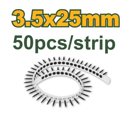 Саморезы для гипсокартона на ленте 3,5*25mm 50 штук JDXS2512C Jadever