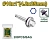 Șurub autofiletant cu cap hexagonal, burghiu și șaibă dublă (cauciuc/metal) 4,8*25 mm (200 buc. per pungă) JDXS4932 Jadever