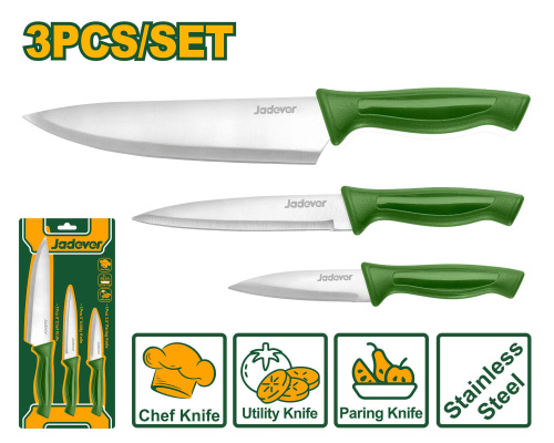 Set de 3 cuțite de bucătărie Jadever JDKK1K31