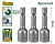 Set chei tubulare magnetice Jadever JDWR1K08 (3 buc.)