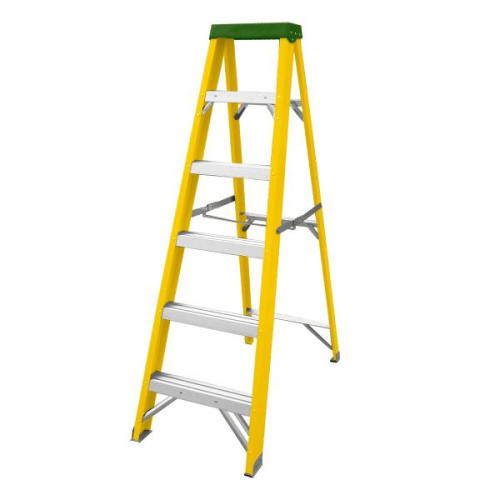 Scară pliantă cu o singură latură, cu 5+1 trepte JDLD0906 Jadever