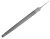 Pilă metalică, semirotundă, 150 mm, JDFE1626 Jadever