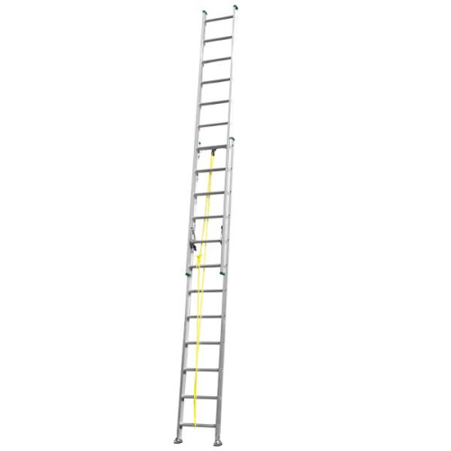 Scară extensibilă din aluminiu 2*12 trepte 6400 mm, capacitate portantă 150 kg JDLD8H24 Jadever