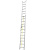 Scară extensibilă din aluminiu 2*12 trepte 6400 mm, capacitate portantă 150 kg JDLD8H24 Jadever