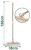 Mop telescopic Jadever JDMMP6101 cu lavetă din microfibră, 128*38cm Mop telescopic Jadever JDMMP6101 cu lavetă din microfibră, 128*38cm