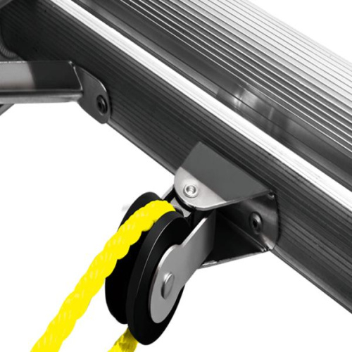 Scară extensibilă din aluminiu 2*12 trepte 6400 mm, capacitate portantă 150 kg JDLD8H24 Jadever