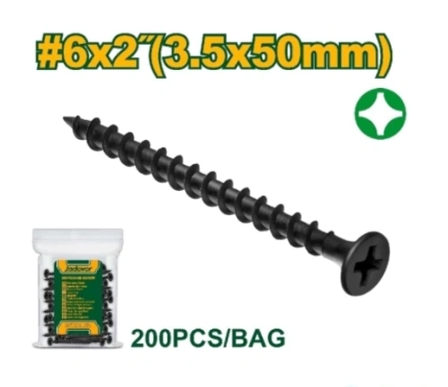Șurub pentru gips-carton 3,5*50 mm (200 buc. per pachet) JDXS1915 Jadever