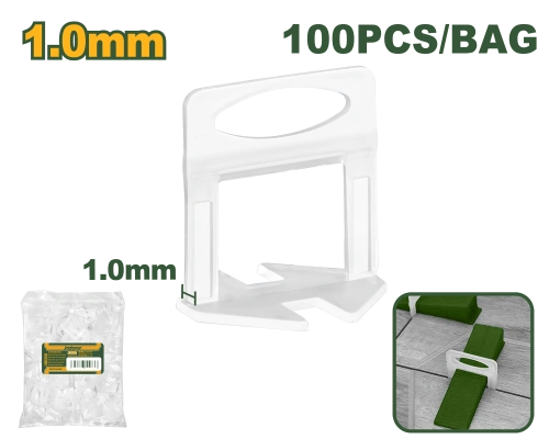 Клипсы для системы выравнивания плитки 1,0мм 100шт; JDXZ2001 Jadever