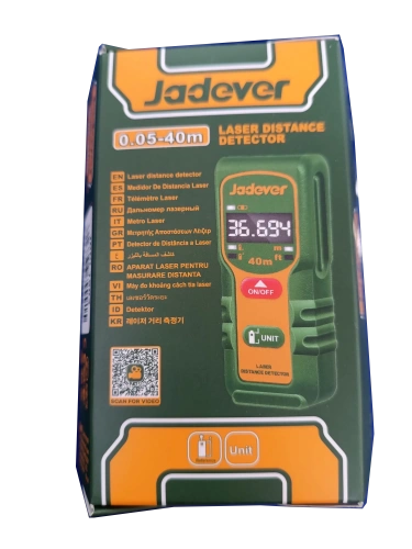 Лазерный дальномер 0,05-40м, JDDL1504 Jadever