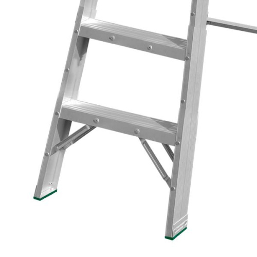 Scară din aluminiu cu 7 trepte Jadever JDLD4H07, capacitate de încărcare 150 kg