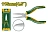 Мини длинногубцы загнутые, 115 мм, JDPL0955 Jadever