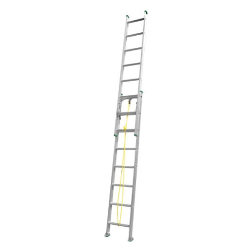 Scară extensibilă din aluminiu 3,96 m, 2 * 8 trepte, capacitate de încărcare 150 kg JDLD8H16 Jadever