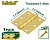 Balamale pereche 90*90*1.4 mm JDYD1535 Jadever