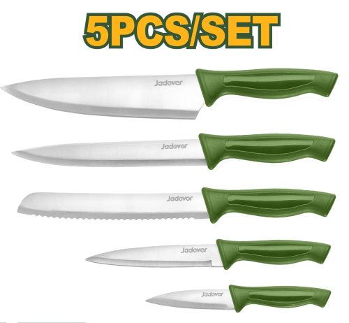 Set de cuțite de bucătărie Jadever JDKK1K51, format din 5 piese