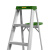 Scară din aluminiu cu trepte, capacitate de încărcare 150 kg JDLD4H05 Jadever