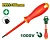Отвертка изолированная для электротехнических работ 1000V  (+) PH1; 80 мм JDSD7213 Jadever