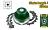 Bobină de tuns iarba Jadever JDJC3425, diametru de lucru 25 cm